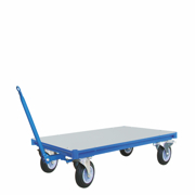 Platform cart with torsional axle