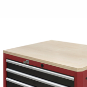 Plywood worktop for HWW05 workshop trolleys and HSW07 workshop cabinets