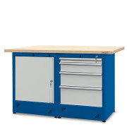 Workbench 1500 x 740: 1 cabinet H11, 1 cabinet H12
