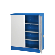 Universal cabinet HSP01 with 3 galvanised steel shelves, 910x1123x450 [mm]