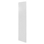 Perforated board mounted on the universal cabinet door