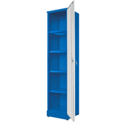 Universal cabinet HSP01, with painted shelves, for self-assembly, 455x1973x450 [mm]
