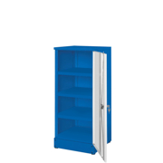 Universal cabinet HSP01, with painted shelves, for self-assembly, 455x1123x450 [mm]
