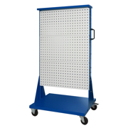 Trolley with perforated boards