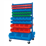 Trolley with containers 2-sided (130 containers)
