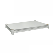 Shelf made of laminated board for a metal plug-in shelf 800x400 [mm]
