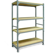 Heavy-duty 4-shelf rack 1350x2000x535 [mm]