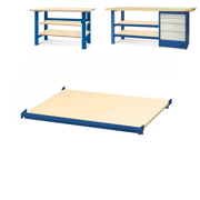 Workbench shelf varnished plywood - average (for HSS07, HSS08 workbenches)