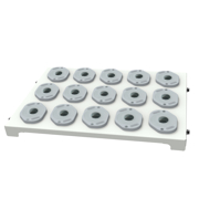 Fixed shelf with ISO 30 sockets for cabinets Cat. No. 27045 and 27046