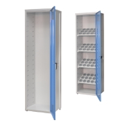 
1-door cabinet for CNC tool holders - construction