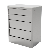 
Workshop cabinet HSW07: 4 drawers (2xD140 2xD210)