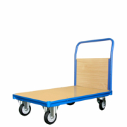 JOTKEL|11205|Wózek platformowy 1092 x 965 x 700 z jednym uchwytem czołowym wypełnionym