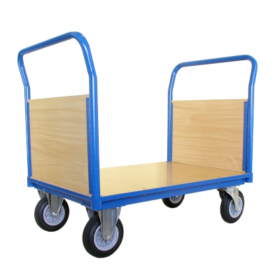 JOTKEL|12506|Platform truck with two handles with plywood panels [1135 x 1005 x 700]