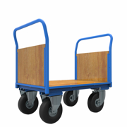 JOTKEL|12507|Wózek platformowy 1135 x 1070 x 700 z dwoma uchwytami czołowymi wypełnionymi