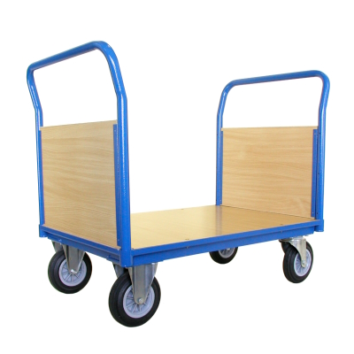 JOTKEL|12511|Platform truck with two handles with plywood panels [1285 x 1005 x 800]