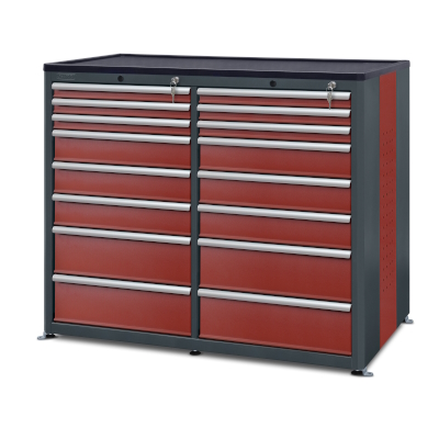 JOTKEL|22277|Workshop cabinet HSW05: 16 drawers