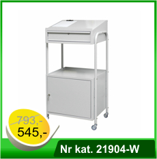 Pulpit warsztatowy z szafką, na kołach Nr kat. 21904-W - wyprzedaż Pulpit warsztatowy z szafką, na kołach Nr kat. 21904-W - wyprzedaż