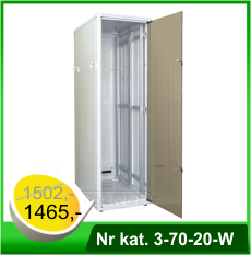Szafa serwerowa 600x1000 45U - Nr kat. 3-70-20-W Szafa serwerowa 600x1000 45U - Nr kat. 3-70-20-W