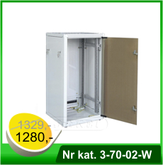 Szafa teleinformatyczna 600x600 33U - Nr kat. 3-70-02-W Szafa teleinformatyczna 600x600 33U - Nr kat. 3-70-02-W