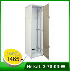 Szafa teleinformatyczna 600x600 42U - Nr kat. 3-70-03-W Szafa teleinformatyczna 600x600 42U - Nr kat. 3-70-03-W