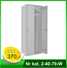 Szafa ubraniowa - Nr kat. 2-40-79-W- wyprzedaż Szafa ubraniowa - Nr kat. 2-40-79-W- wyprzedaż