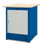 Szafka warsztatowa 670x650x900 (szer.x głęb.x wys.) z drzwiami i blatem