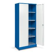 Szafa metalowa uniwersalna HSP01 z półkami z blachy ocynkowanej, 910x1973x450