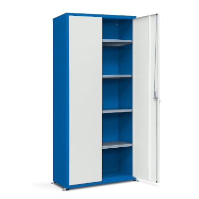 JOTKEL|23103|Szafa metalowa HSP01 z półkami z blachy ocynkowanej, 814x1820x450 [mm]