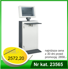 Metalowa szafa na komputer do monitorów 24 cale HSC04  - Nr kat. 23565