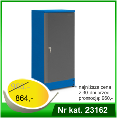 Szafa HSP01 z półkami z blachy ocynkowanej - Nr kat. 23162