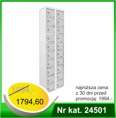 Szafa skrytkowa śniadaniowa z 20 schowkami - Nr kat. 24501