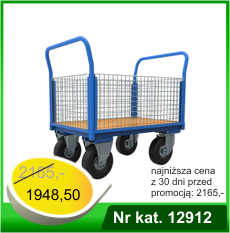 Wózek platformowy osiatkowany - Nr kat. 11912