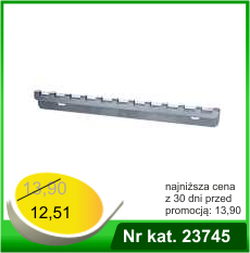 Zawieszka cynkowana do kluczy nasadowych 1/4 cala - Nr kat. 23745