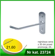 Zawieszka uniwersalna cynkowana 100 mm typ L - Nr kat. 23724