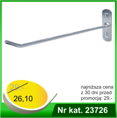 Zawieszka uniwersalna cynkowana 200 mm typ L - Nr kat. 23726